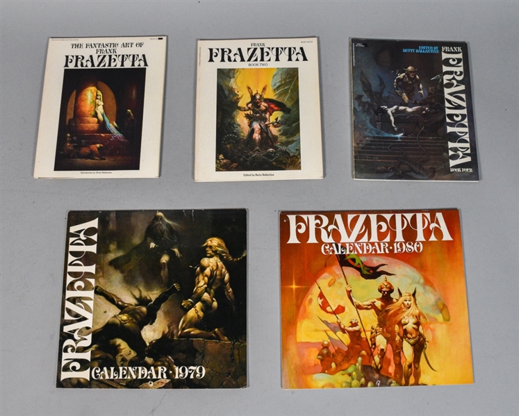 Frank Frazetta Books and Calendars