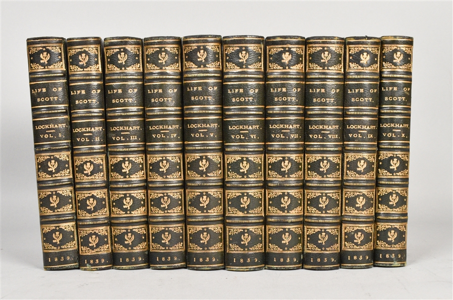 The Life of Sir Walter Scott, Bart. 10 Volumes
