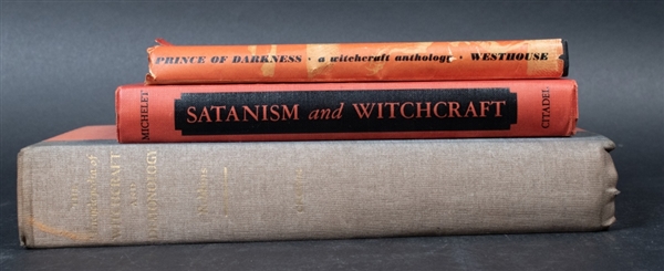 3 Books on Witchcraft, Satanism and Demonology
