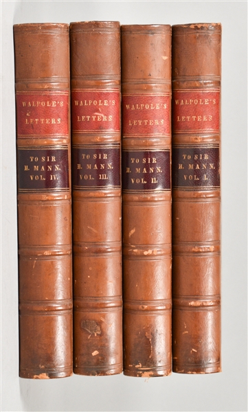 Letters of Horace Walpole, 4 Volumes