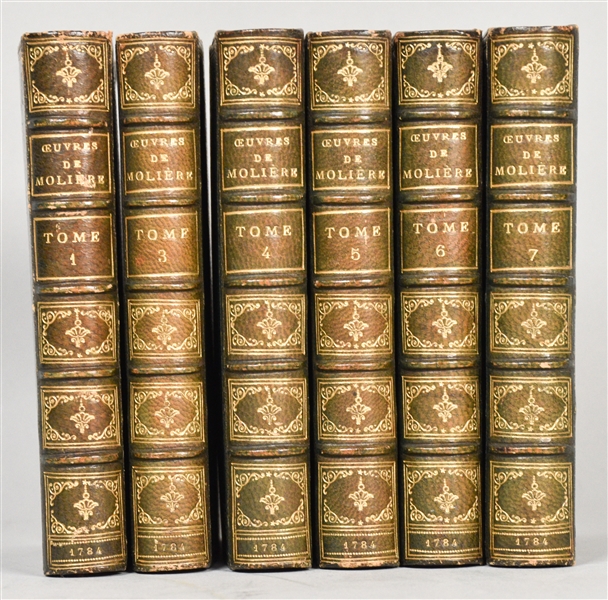 The Works of Moliere, 6 Volumes, 1784