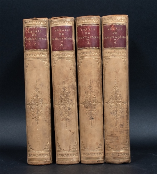 Essays of Michel de Montaigne, 4 Volumes
