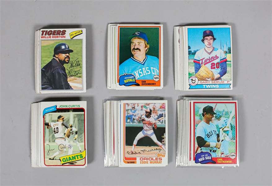 Topps Baseball Cards With Hall Of Famers