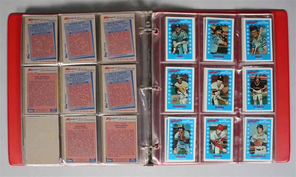 Two Albums Of Baseball Cards Ripken Murray
