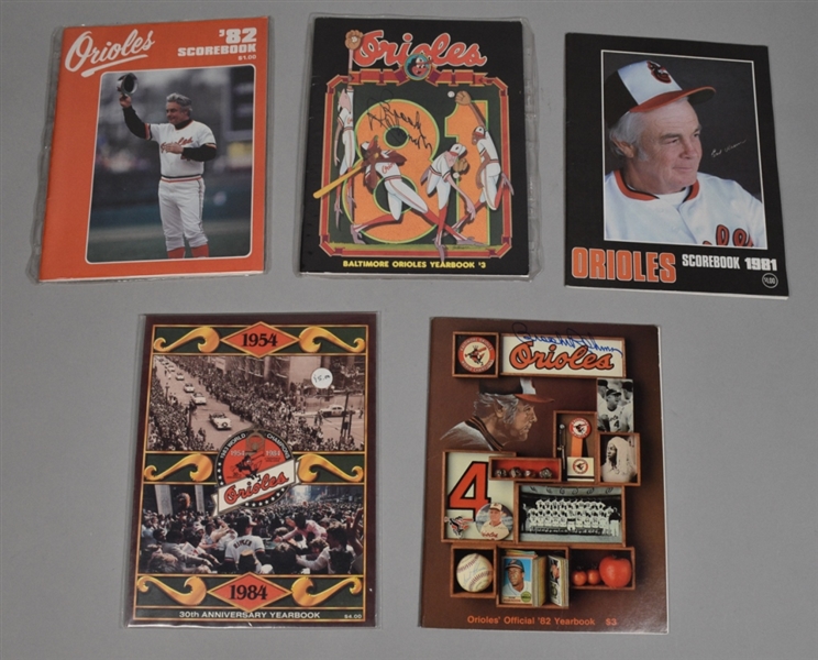 Lot of Baltimore Orioles Memorabilia