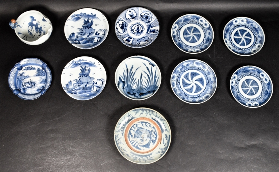 11 Pieces Japanese Arita Porcelain