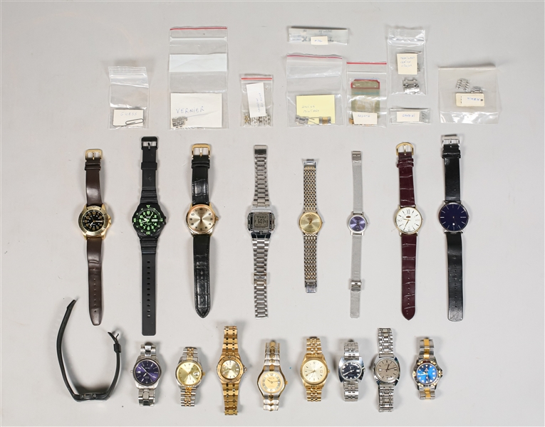 Lot of 17 Mens & Ladies Watches