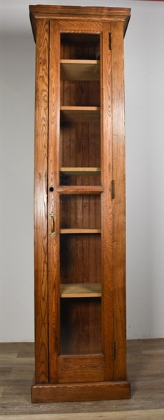 Stickley Style Mission Oak Display Cabinet