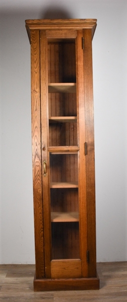Stickley Style Mission Oak Display Cabinet