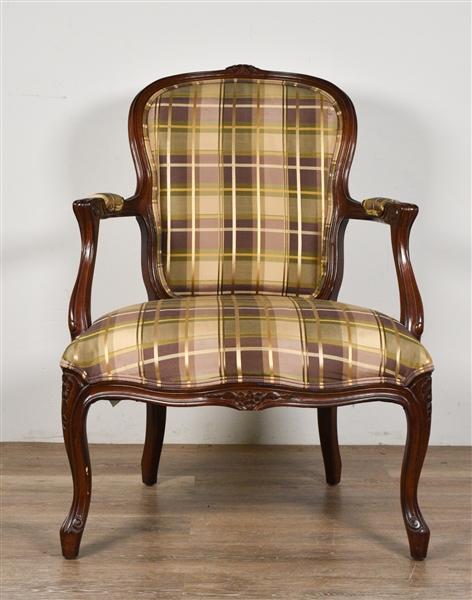 Councill Furniture Louis XV Style Fauteil Chair