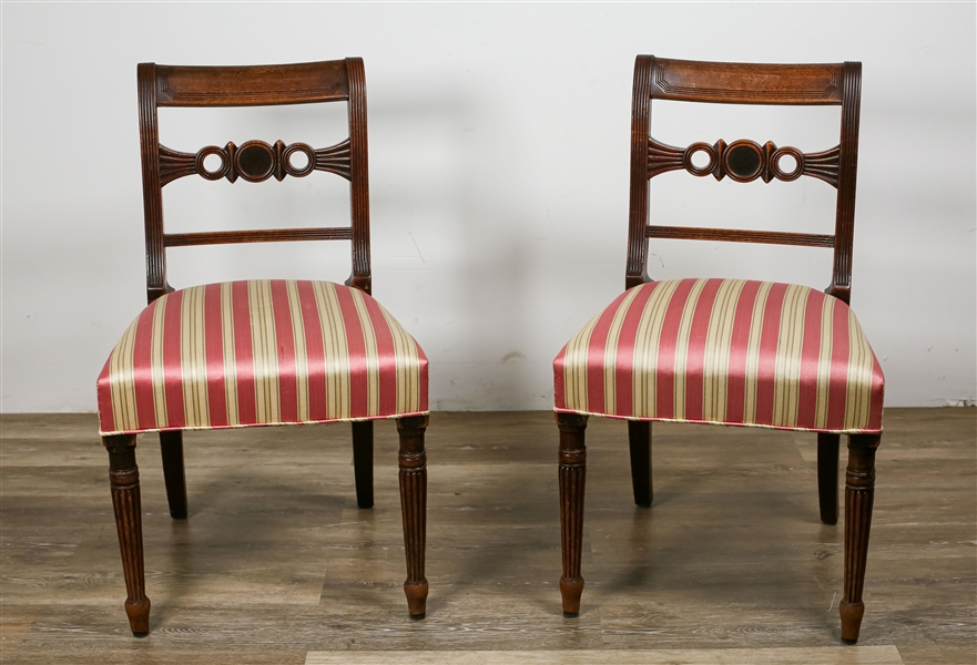 Pair of Louis XVI Style Side Chairs