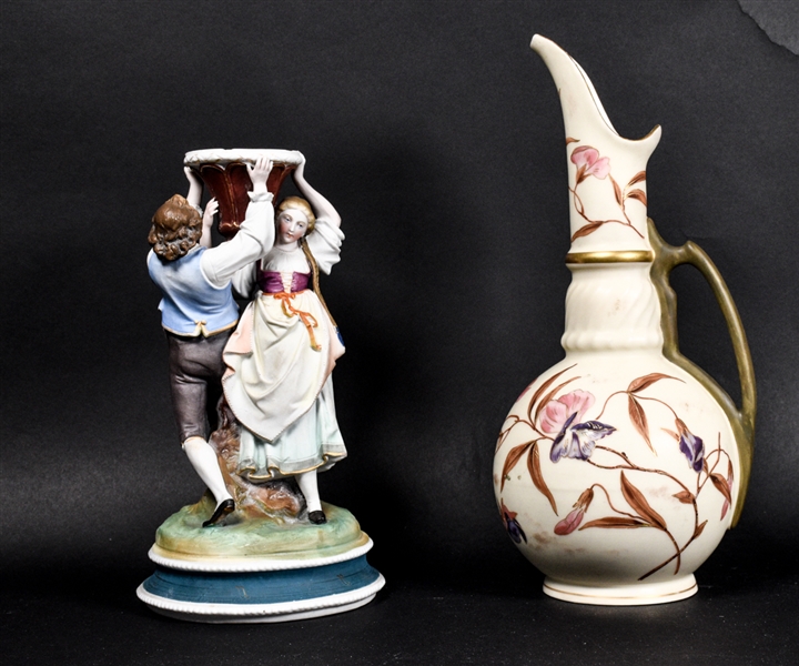 2 19th Century Porcelain Pieces