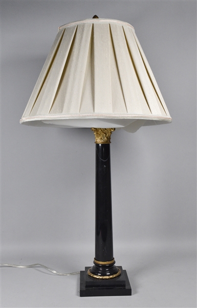 Marble Column Lamp